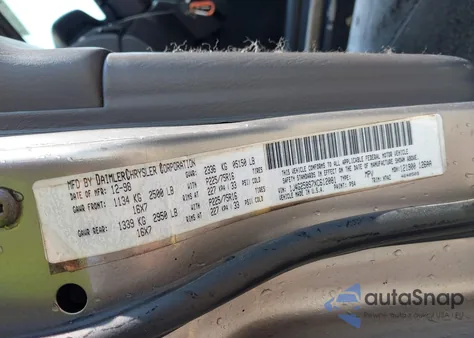 1999 Jeep Grand Cherokee Laredo z USA, uszkodzony, nr VIN 1J4G258S7XC612081